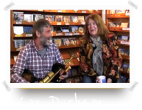 Con Durham at Dingle Record Shop