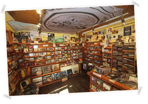 Dingle Record Shop Inside