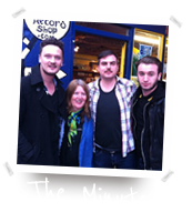 The Minutes at Dingle Record Shop